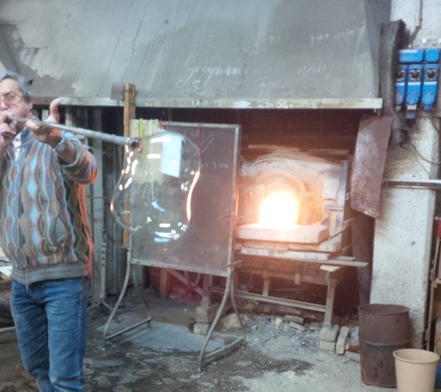 Artigiano - lavorazione del vetro