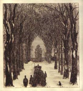 Otto Rast (1890-1930), "Il Rosengarten come cimitero"